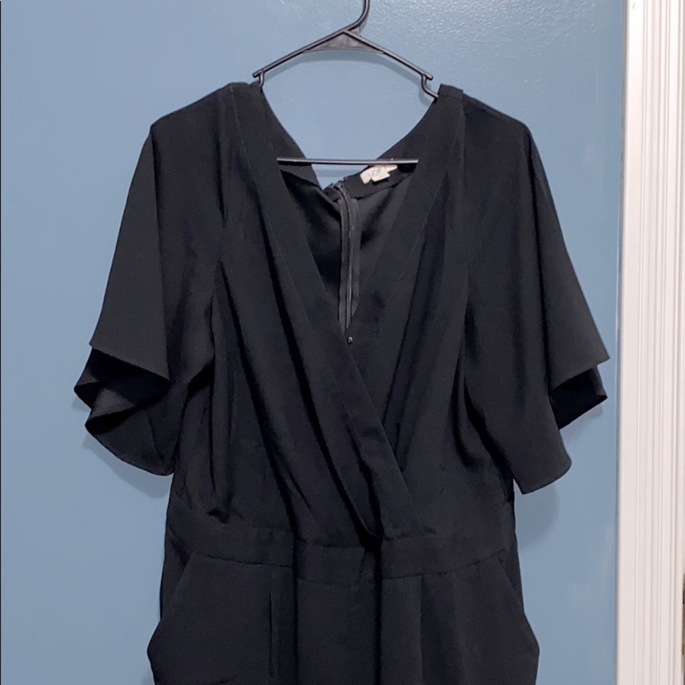 Black jumpsuit